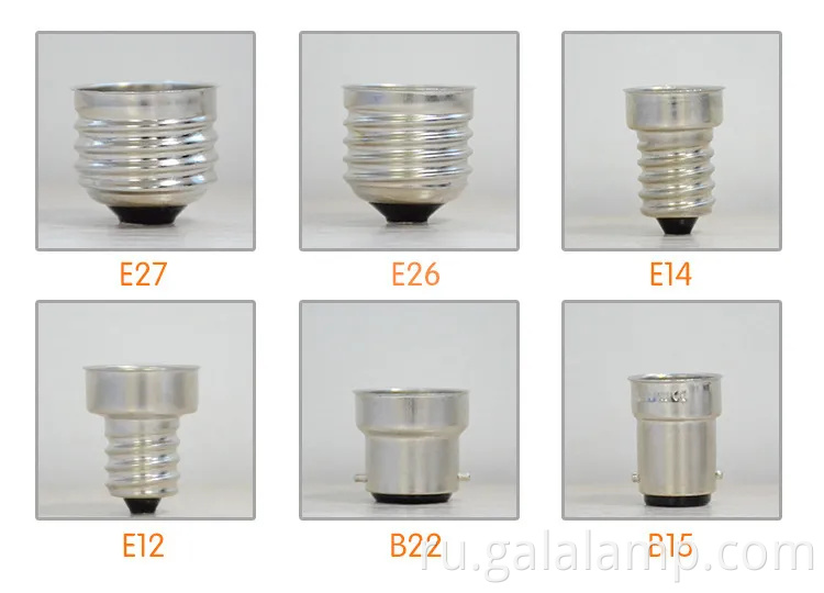 Красочные 3D стеклянные светодиодные лампочки для праздничного фейерверка